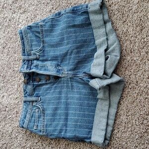 Hollister Pinstriped Shorts